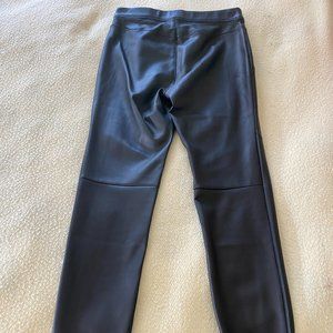 Black Free People faux leather legging